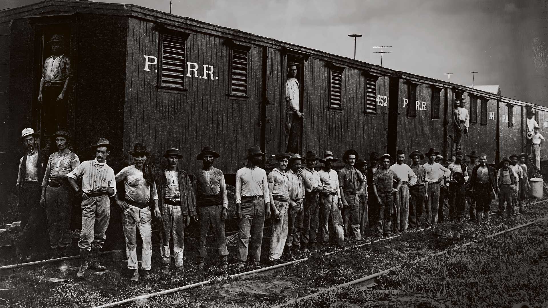 Los ocho mil héroes gallegos que construyeron el canal de Panamá